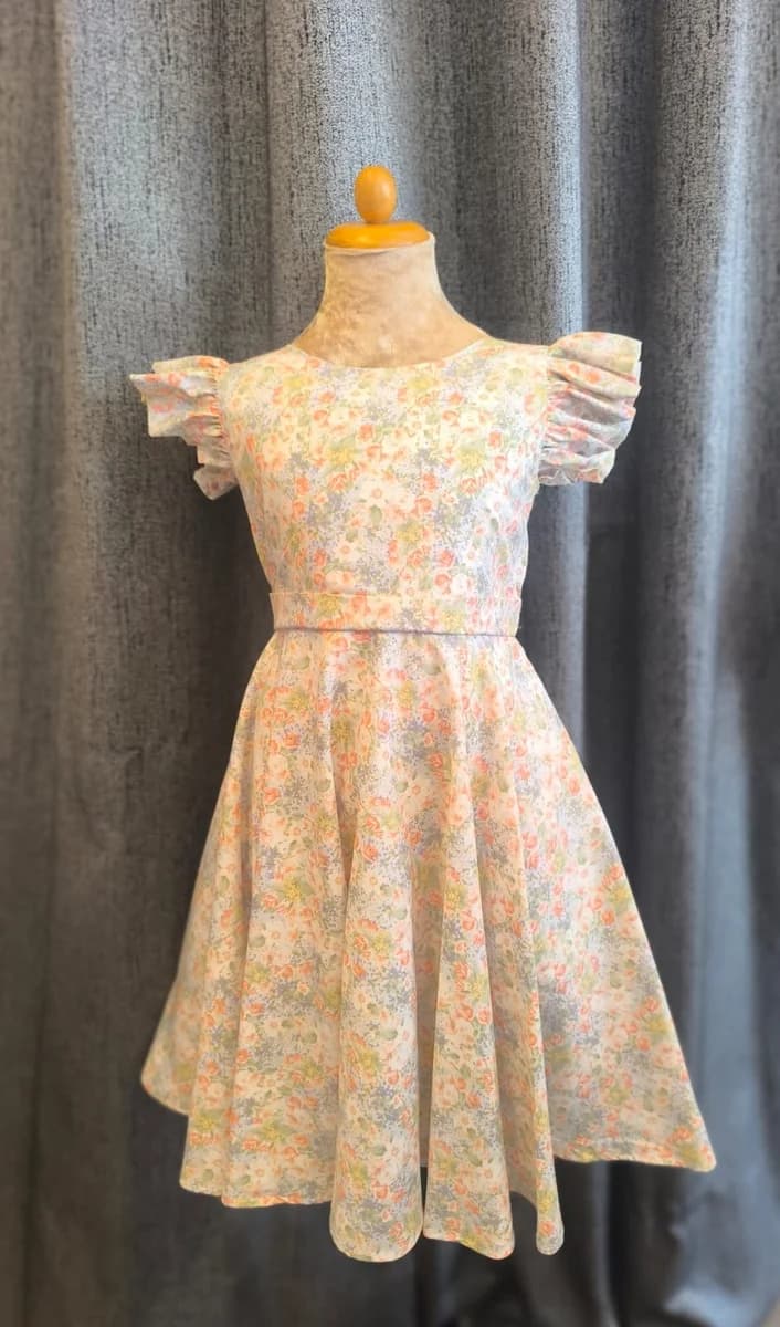 Spring Meadow Floral Dress